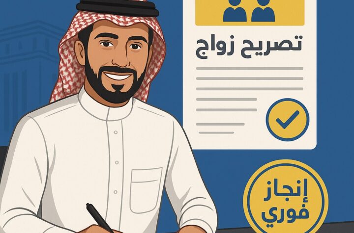 مكتب استخراج تصريح زواج