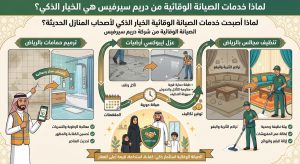 الصيانة الوقائية من شركة دريم سيرفيس